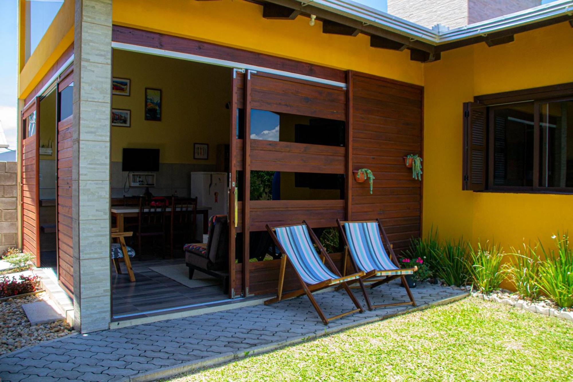 A Casa Amarela - Conforto E Tranquilidade Proximo Ao Mar Balneario Gaivota Exterior foto
